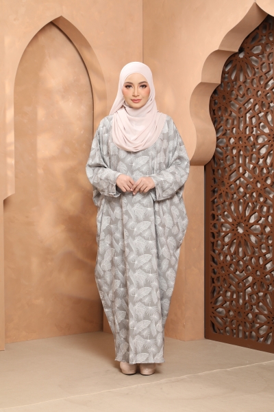 Kaftan ayana - Gray white